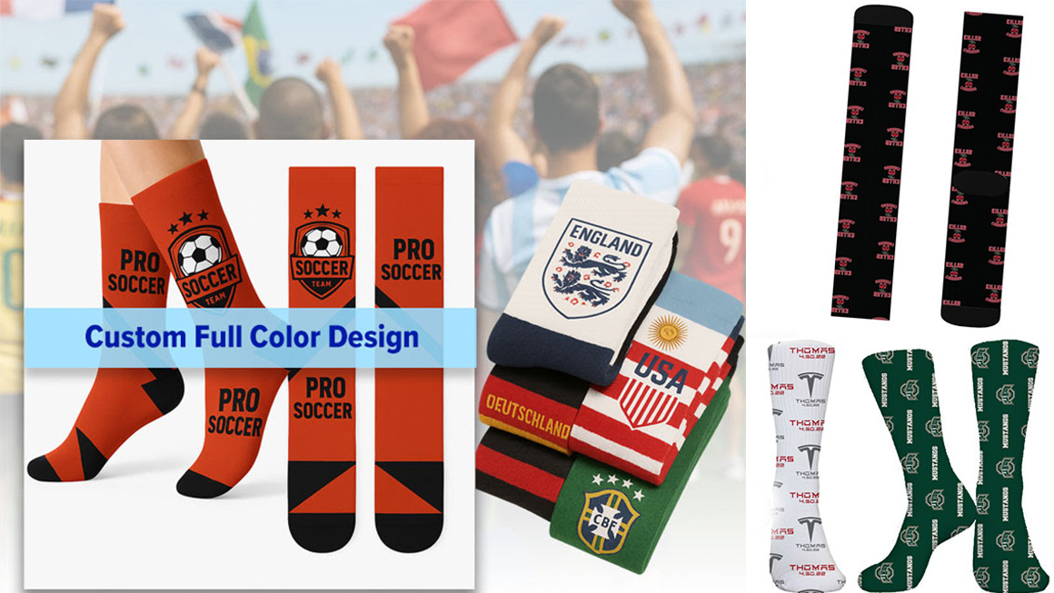 Custom-Designed Promotional Socks